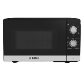 Bosch Serie 2 FFL020MS2 forno a microonde Superficie piana Solo microonde 20 L 800 W Nero, Acciaio inossidabile (FFL020MS2)