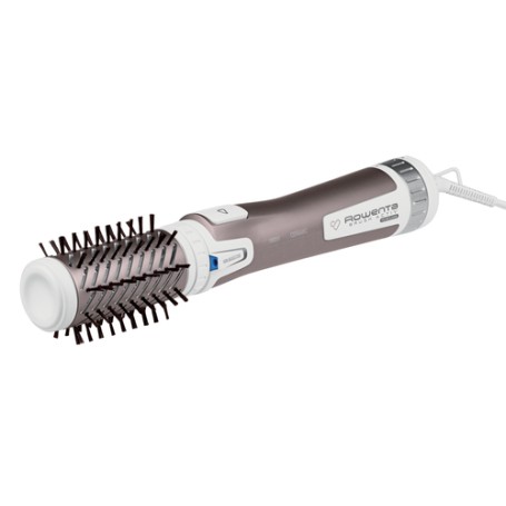 Rowenta Brush Activ Premium Care CF9540 messa in piega Spazzola ad aria calda Caldo Alluminio, Metallico, Bianco 1,8 m (CF9540)