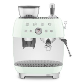 Smeg EGF03PGEU - Macchina per caffè espresso con macinino in stile anni 50, verde pastello