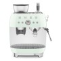 Smeg EGF03PGEU - Macchina per caffè espresso con macinino in stile anni 50, verde pastello
