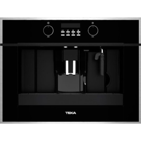 Teka CLC 855 GM, macchina da caffè da incasso, nera con telaio in acciaio inossidabile, 41598030