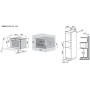 V-ZUG Microonde CombiMiwell V4000 45, vetro a specchio platino, CM4T-24025, 2402500009