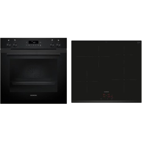 Siemens PQ212IAAB Set forno da incasso con piano cottura a induzione (HE271ABB4 + EI631CFB1E)