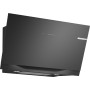 Bosch DWJ91LT60, pannello murale, serie 8, vetro trasparente stampato nero, 90 cm