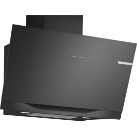 Bosch DWK91LT60, supporto a parete, serie 8, vetro trasparente stampato nero, 90 cm, EEK: A+