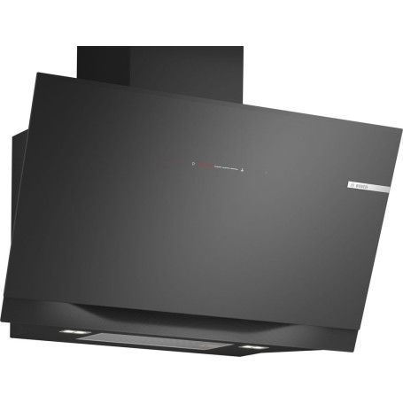 Bosch DWK91LT60, supporto a parete, serie 8, vetro trasparente stampato nero, 90 cm, EEK: A+