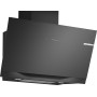 Bosch DWK91LT60, supporto a parete, serie 8, vetro trasparente stampato nero, 90 cm, EEK: A+