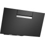 Bosch DWJ87FN60, supporto a parete, serie 4, vetro trasparente stampato nero, 80 cm