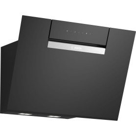 Bosch DWJ67FN60, pannello a parete, serie 4, vetro trasparente stampato nero, 60 cm