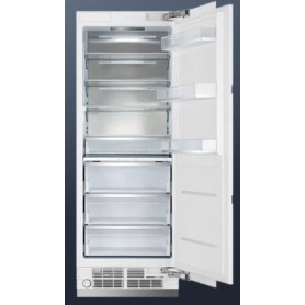 Küppersbusch FKFX 9800.0 iE, frigorifero da incasso American Design, porta in acciaio inossidabile, h 213 cm, EEK: E