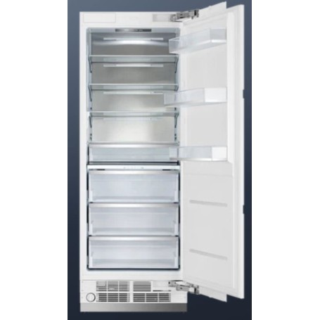 Küppersbusch FKFX 9800.0 iE, frigorifero da incasso American Design, porta in acciaio inossidabile, h 213 cm, EEK: E