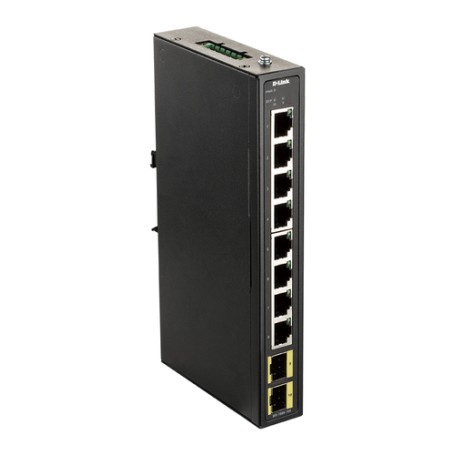D-Link DIS-100G-10S switch di rete Gestito Gigabit Ethernet (10/100/1000) Nero (DIS-100G-10S)