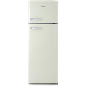 DOMO DO929RKC Combinazione frigo-congelatore , larghezza 55 cm, 246 l, panna