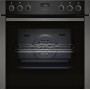 NEFF E1ACE2AG4 - FORNO DA INCASSO N50, GRIGIO GRAFITE, ABBINABILE AI PIANI COTTURA A INDUZIONE, 60 CM