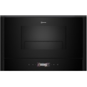 Neff NLGR3D, SET NL9GR31Y1, Microonde da incasso con grill, incernierato sinistra+Z9038DY0 Kit Flex Design, 38 cm, Nero