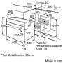 Bosch HBG317AS0 - ESCLUSIVO - con estensione telescopica a 1 piega