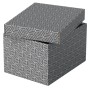 Esselte 628281 scatola di conservazione Armadietto portaoggetti Rettangolare Cartoncino Grigio (628281)