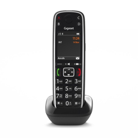 Gigaset E720HX Telefono analogico/DECT Identificatore di chiamata Nero (S30852-H2963-B101)