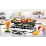 Rommelsbacher RC 1400 griglia per raclette 8 persona(e) 1200 W Acciaio inossidabile (RC 1400)