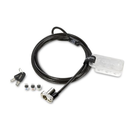 Kensington K62318WW cavo di sicurezza Carbonio, Argento 1,8 m (K62318WW)