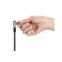 Kensington K62318WW cavo di sicurezza Carbonio, Argento 1,8 m (K62318WW)