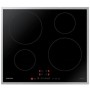 Samsung NZ64H37075K piano cottura a induzione autosufficiente, vetroceramica, larghezza 60 cm, touch control