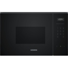 SIEMENS BF525LMB1 - MICROONDE iQ500, NERO/ACCIAIO INOSSIDABILE, STOP SINISTRO, 60 X 38 CM