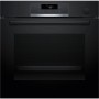 Bosch HRG532BB3, forno da incasso con funzione vapore, Serie 4, nero, classe di efficienza energetica: A+