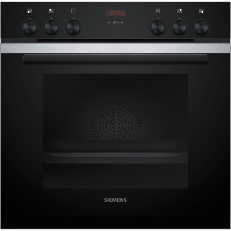 SIEMENS HE213ABS3 - FORNO DA INCASSO iQ300, NERO/ACCIAIO INOX, ABBINABILE A PIANI ELETTRICI, 60 CM