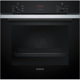 SIEMENS HB213ABS3 - FORNO iQ300, NERO/ACCIAIO INOX, 60 CM