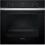 SIEMENS HB213ABS3 - FORNO iQ300, NERO/ACCIAIO INOX, 60 CM
