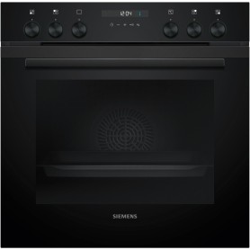 SIEMENS HE217GBB4 - FORNO DA INCASSO iQ500, DEEP BLACK INOX, ABBINABILE AI PIANI COTTURA A INDUZIONE, 60 CM
