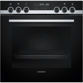 SIEMENS HE578GBS3 - FORNO DA INCASSO iQ500, NERO/ACCIAIO INOX, PIROLISI, ABBINABILE A PIANI ELETTRICI, 60 CM