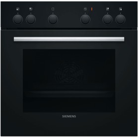 SIEMENS HE010FBA0 - FORNO DA INCASSO iQ100, NERO/ACCIAIO INOX, ABBINABILE A PIANI ELETTRICI, 60 CM