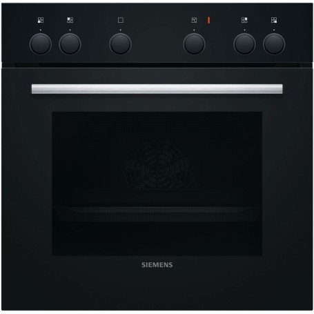 SIEMENS HE010FBA0 - FORNO DA INCASSO iQ100, NERO/ACCIAIO INOX, ABBINABILE A PIANI ELETTRICI, 60 CM