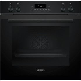 SIEMENS HE271ABB4 - FORNO DA INCASSO iQ300, DEEP BLACK INOX, PIROLISI, ABBINABILE AI PIANI COTTURA A INDUZIONE, 60 CM