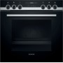 SIEMENS HE517BBS1 - FORNO DA INCASSO iQ500, NERO/ACCIAIO INOX, CARRELLO COTTURA, ABBINABILE A PIANI A INDUZIONE, 60 CM