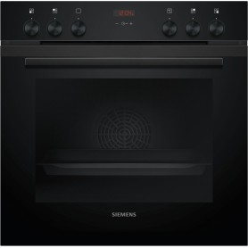 SIEMENS HE213ABB0 - FORNO DA INCASSO iQ300, INOX DEEP BLACK, ABBINABILE A PIANI COTTURA ELETTRICI, 60 CM