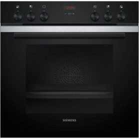 SIEMENS HE213ABS4 - FORNO DA INCASSO iQ300, NERO/ACCIAIO INOX, ABBINABILE AI PIANI COTTURA A INDUZIONE, 60 CM