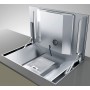 Baraldi DIAMOND BRIDGE (01DIM01EBL83) Piano cottura a induzione cm. 83 - con cappa integrata da 700 m3/h - vetroceramica nero
