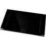 Baraldi DIAMOND LUXOR (01DIMLUXEBL83) Piano cottura a induzione cm. 83 con cappa integrata da 700 m3/h - vetro nero