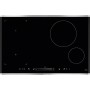 Grundig GIEI 824470 HX Piano cottura a induzione autosufficiente , larghezza 77 cm, sicurezza bambini, touch slider, timer, nero