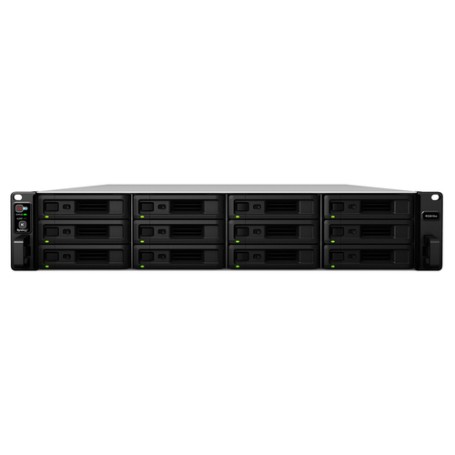 Synology RackStation RS3618xs NAS Armadio (2U) Collegamento ethernet LAN Nero D-1521 (RS3618XS)