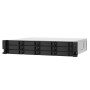 QNAP TS-1273AU-RP-8G server NAS e di archiviazione Armadio (2U) Collegamento ethernet LAN Nero, Grigio V1500B (TS-1273AU-RP-8G)