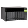 QNAP TL-D800C contenitore di unità di archiviazione Box esterno HDD/SSD Nero, Grigio 2.5/3.5" (TL-D800C)