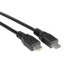 ROLINE 11.02.8753 cavo USB 1,8 m USB 2.0 Micro-USB A Micro-USB B Nero (RO11.02.8753)