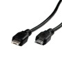 ROLINE 11.02.8753 cavo USB 1,8 m USB 2.0 Micro-USB A Micro-USB B Nero (RO11.02.8753)