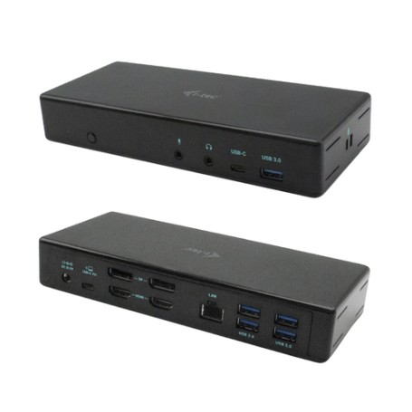 i-tec C31QUATTRODOCKPD replicatore di porte e docking station per notebook Cablato USB 3.2 Gen 1 (3.1 Gen 1)  (C31QUATTRODOCKPD)