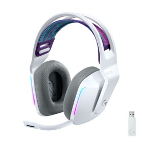 Logitech G G733 Wireless Headset Cuffia Padiglione auricolare Bianco (981-000883)