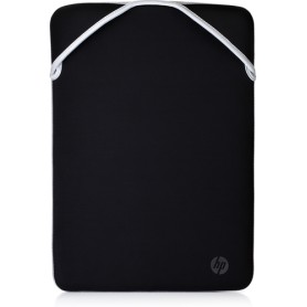 HP Reversible Protective 14.1-inch Silver Laptop Sleeve borsa per notebook 35,8 cm (14.1") Custodia a tasca Nero (2F2J1AA)
